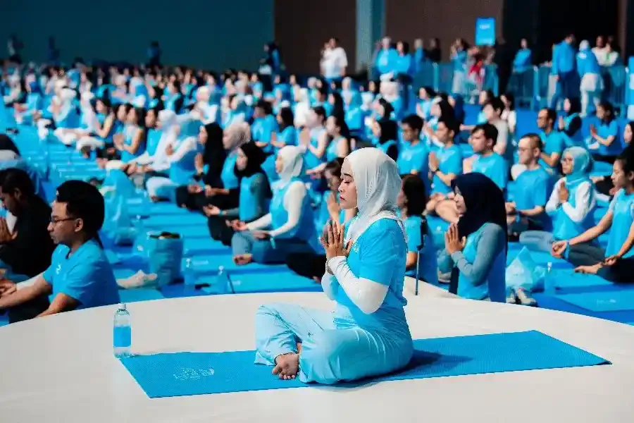 9.000 Orang Merasakan Serunya Festival Hybrid Fitness dan Wellness Sehari Penuh