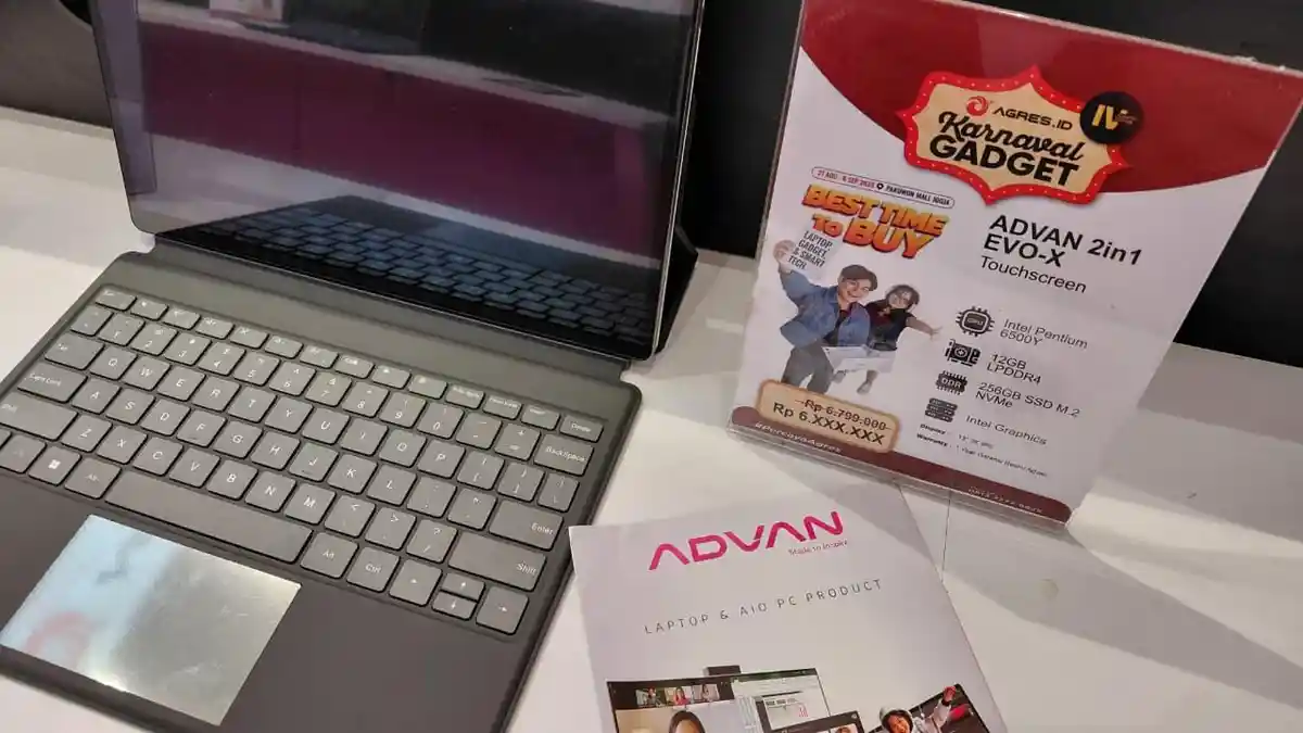 Advan V11: Tablet Murah Rp2 Jutaan dengan Keyboard, Layak Jadi Pengganti Laptop?