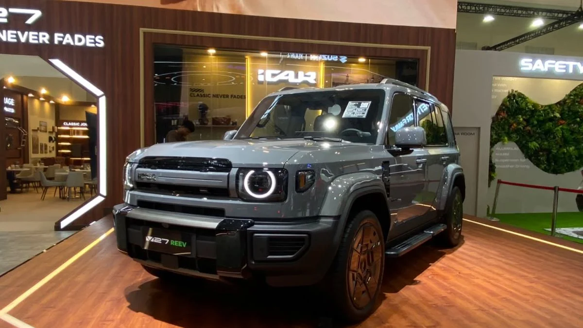 Chery iCAR V27 REEV: SUV Listrik Jarak Jauh Tanpa Cemas Baterai