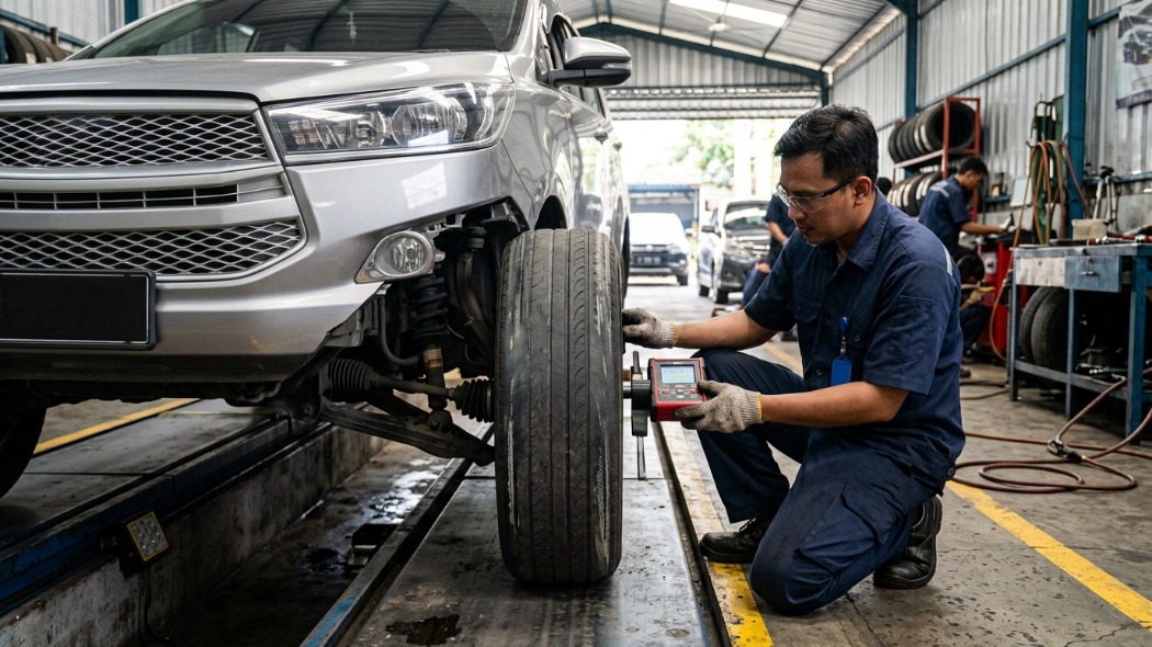Ban Mobil Botak, Retak, dan Velg Rusak: Kapan Harus Ganti?
