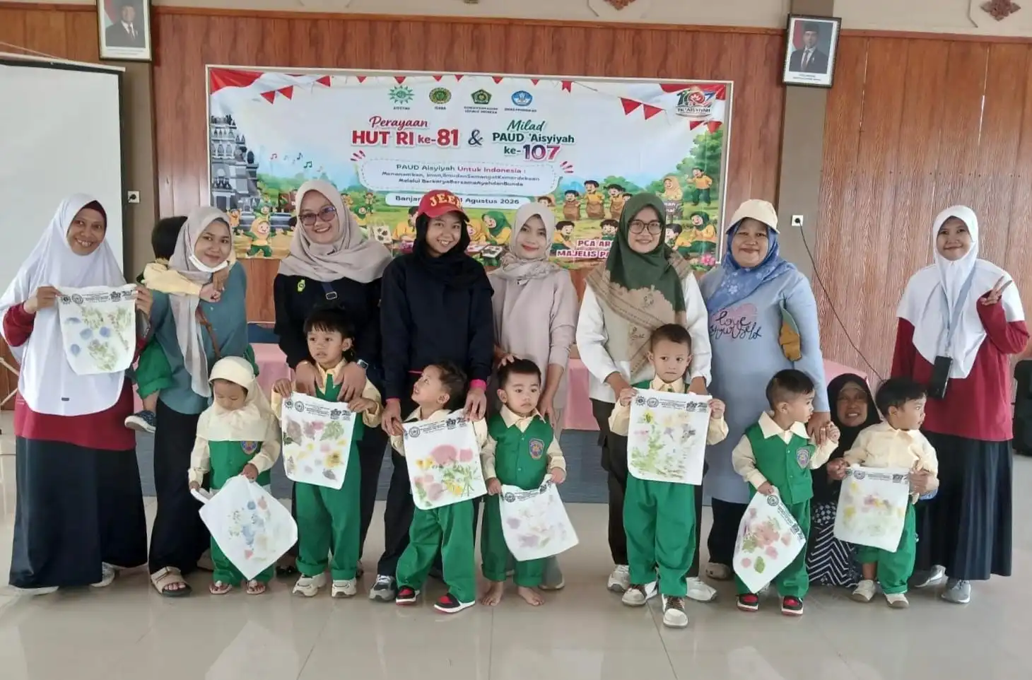 Seni Ecoprint untuk Anak PAUD: Kreativitas, Sensori, dan Kepedulian Lingkungan