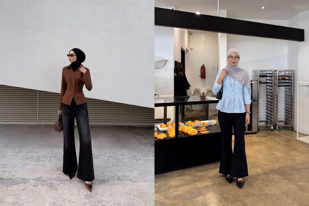 Mix and Match Kasual Stylish dengan Jeans dan Hijab