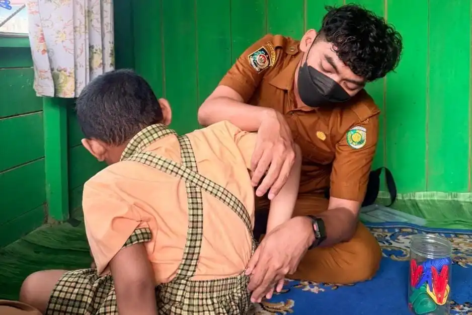 Ketika Kabut Asap Mengancam Terapi: Jemput Bola ke Rumah Anak
