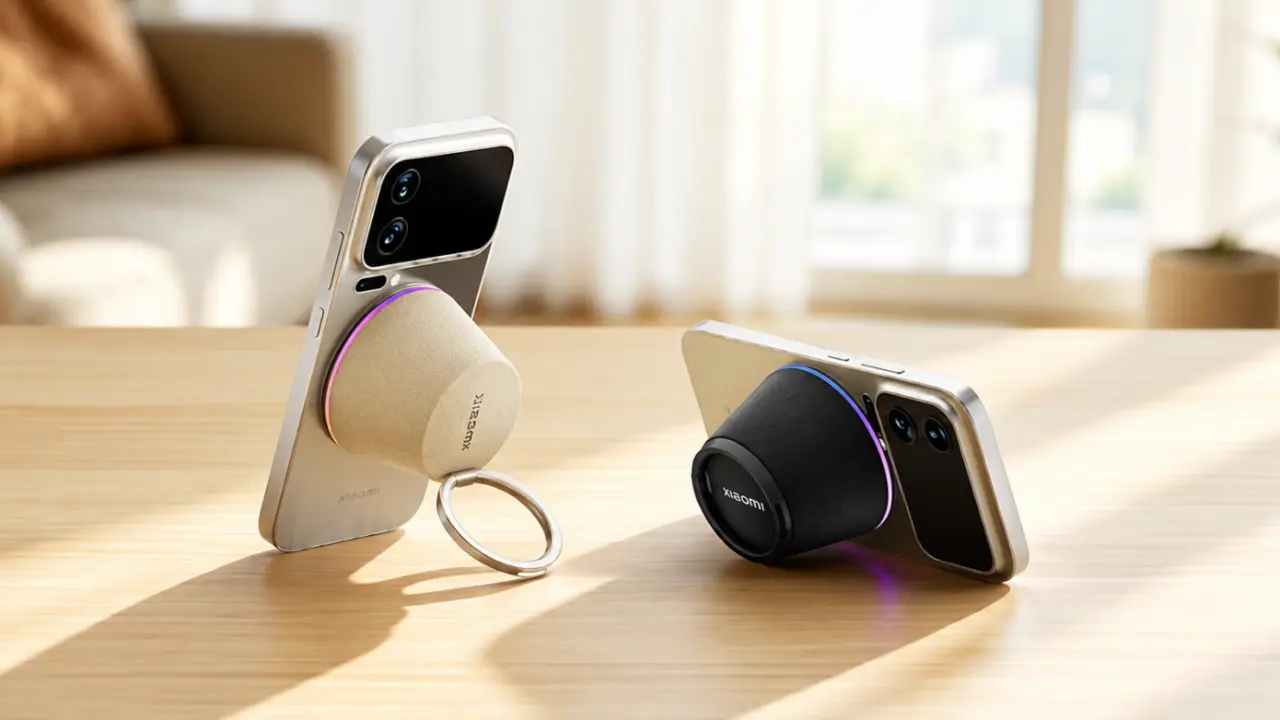 Review Speaker Bluetooth Magnetik Xiaomi: RGB, Stand HP, dan Desain Ringkas
