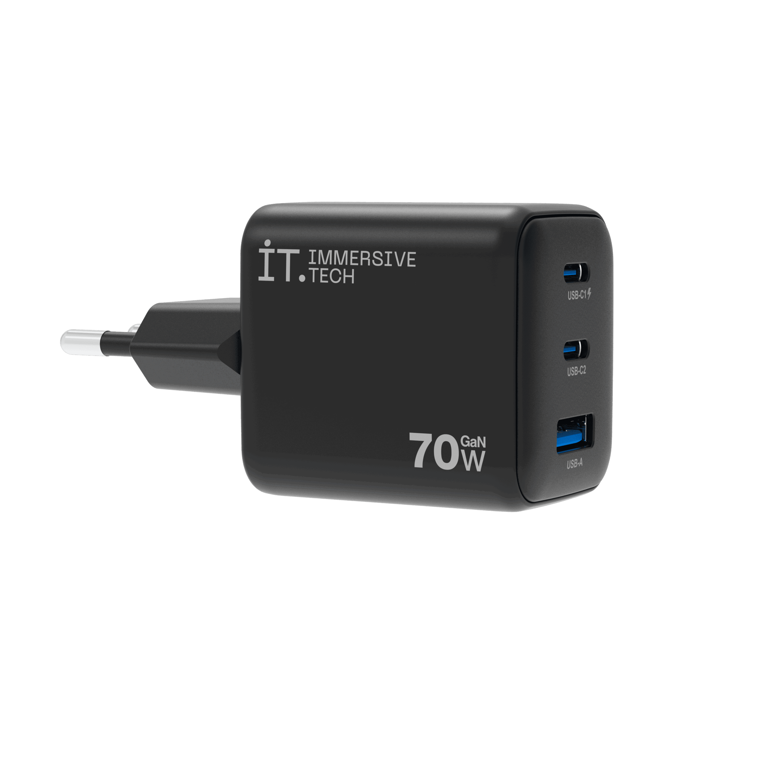 Satu Charger GaN 70W untuk Laptop, Ponsel, dan Headphone