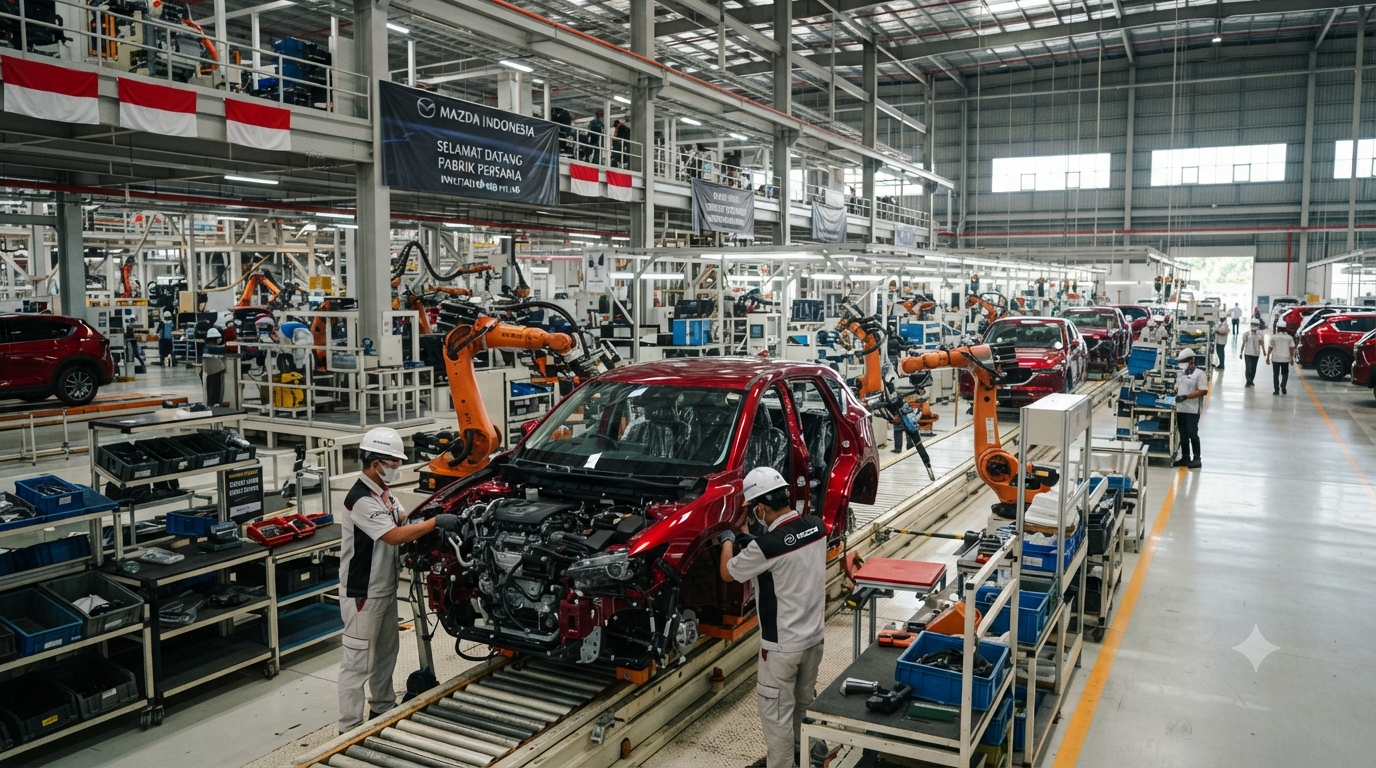 Mazda Investasi Rp400 Miliar, Pabrik Lokal dan Serangan SUV Premium