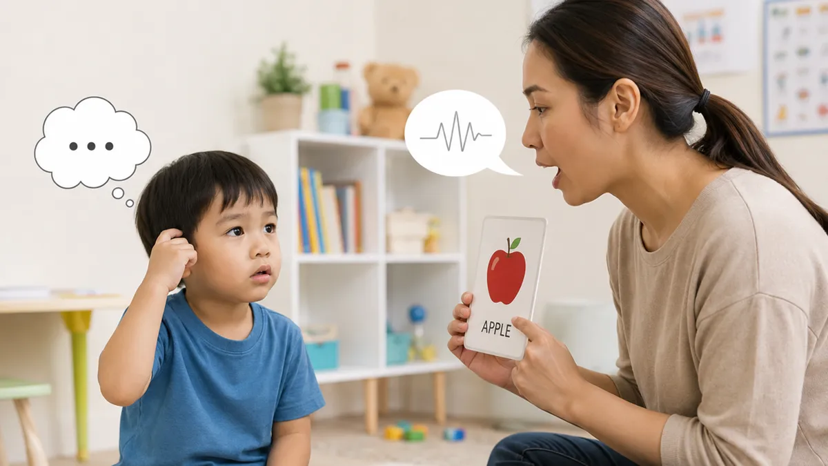Tanda Keterlambatan Bicara Anak dan Kapan Harus ke Profesional