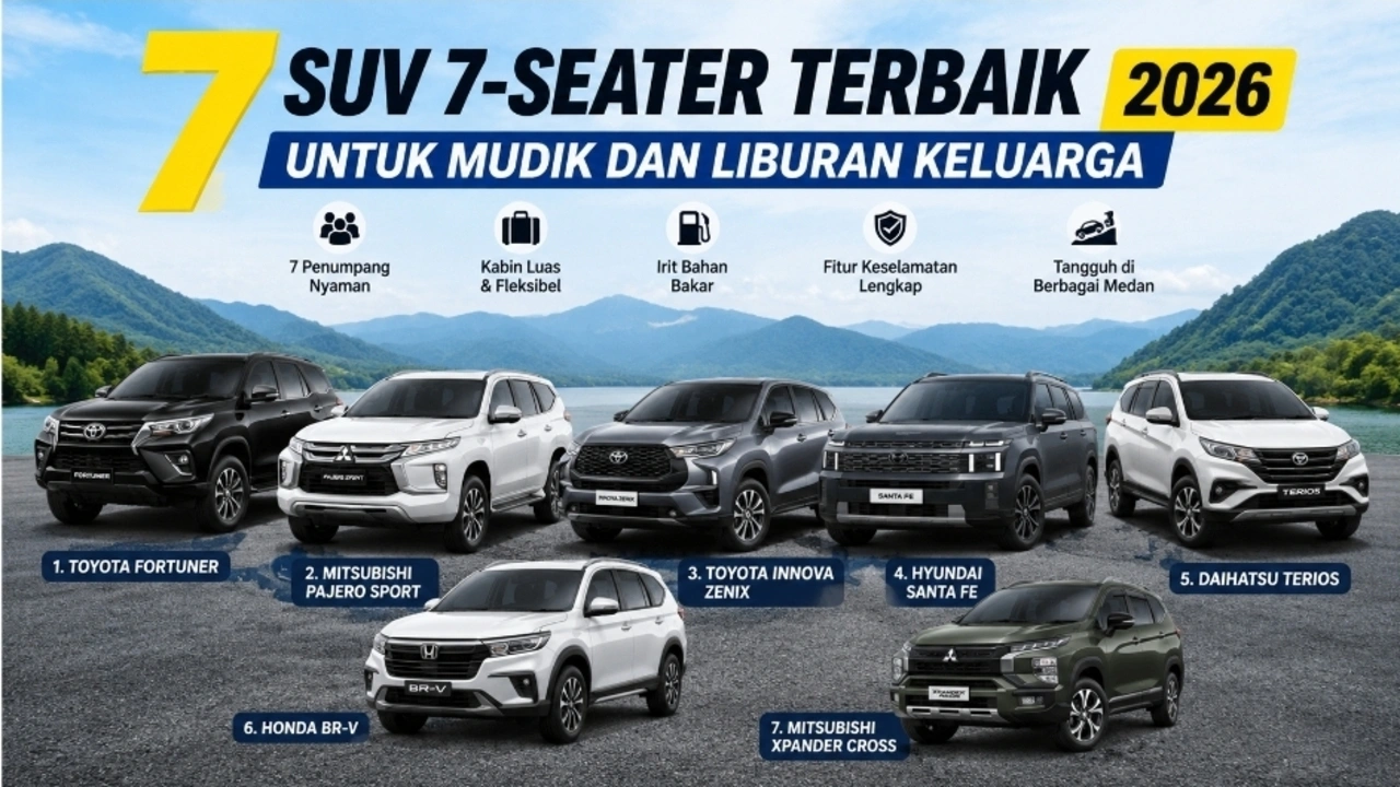 Panduan Memilih SUV 7-Seater Irit BBM untuk Mobil Keluarga