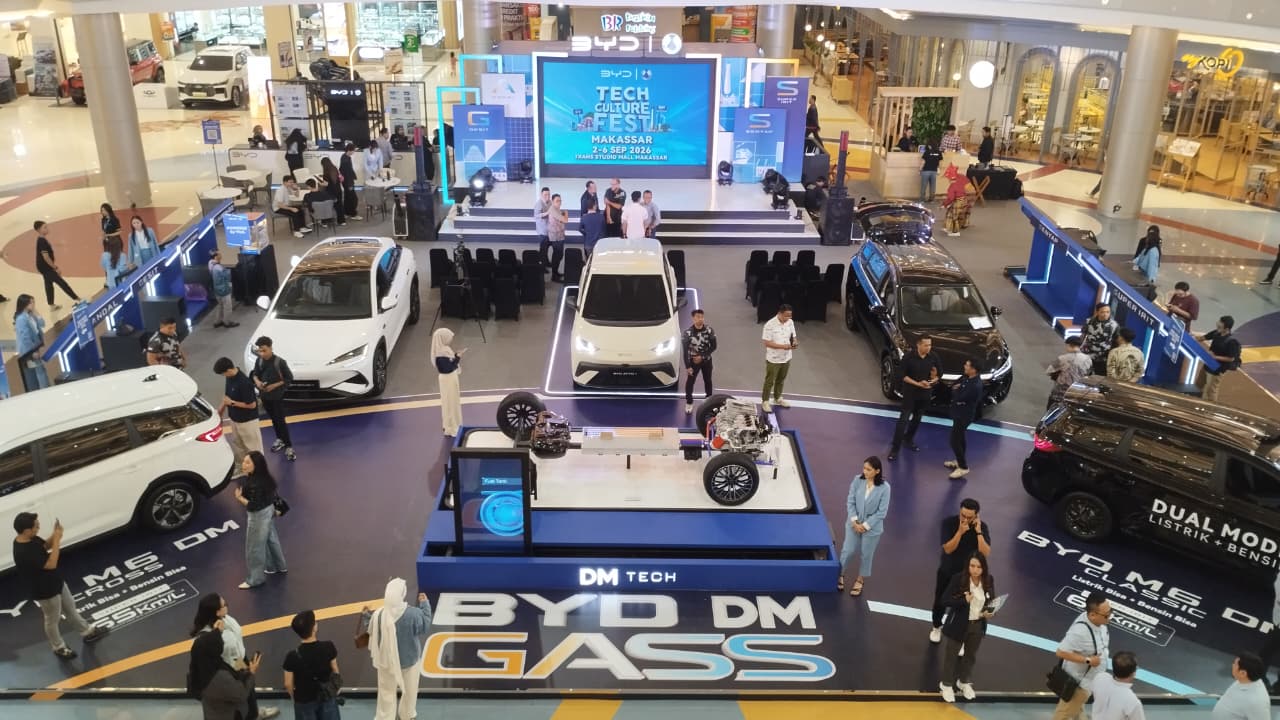BYD Tech Culture Fest Makassar: Blade Battery dan Dual Mode Menggoyang Pasar EV Timur