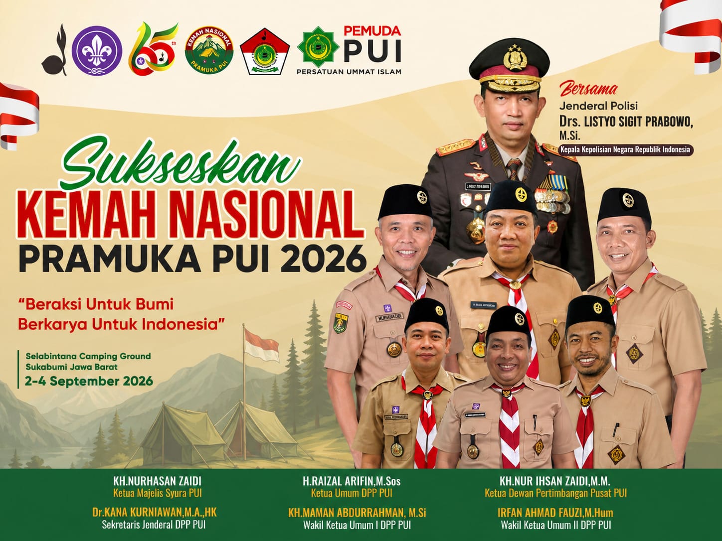 Kemah Nasional Pramuka dan Lahirnya Pemimpin Muda