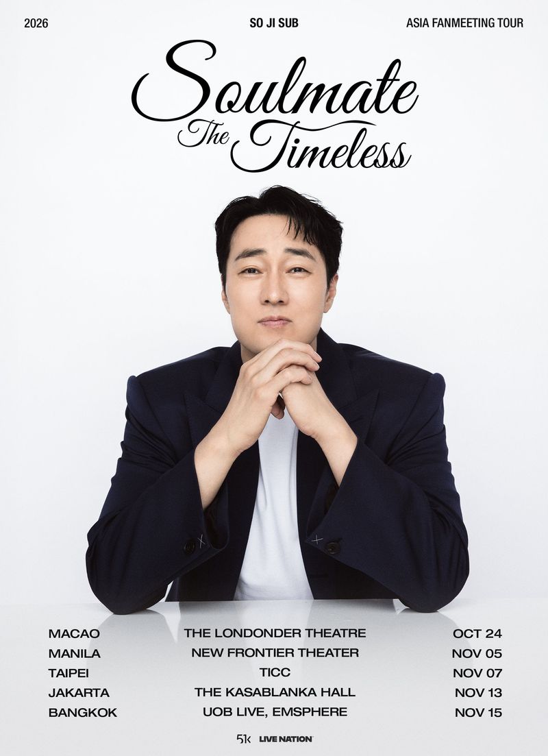 So Ji Sub Siap Temui Fans dalam Tur Asia Soulmate The Timeless