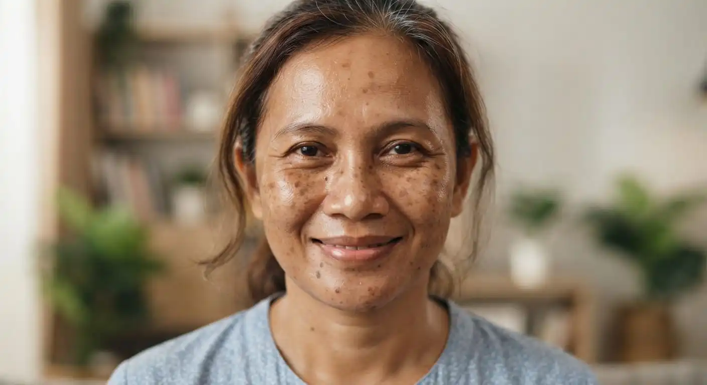 Sunscreen SPF 50+ dengan Asam Hialuronat untuk Flek Hitam