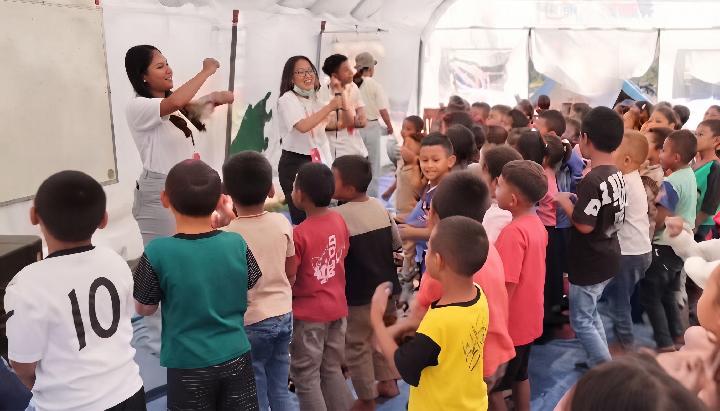 Dari Permainan hingga Konseling: Trauma Healing yang Mengembalikan Senyum Anak Korban Gempa