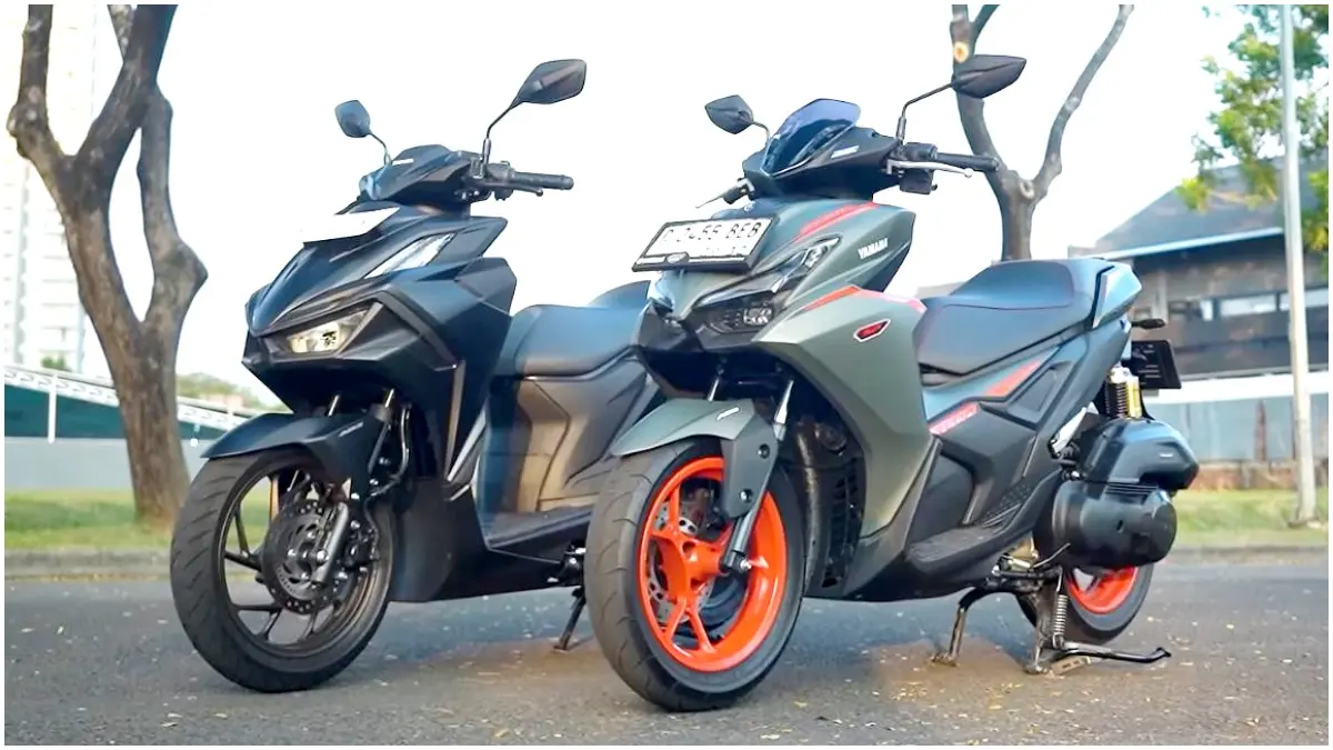 Honda Vario Evo 160 vs Yamaha Aerox Alpha Turbo