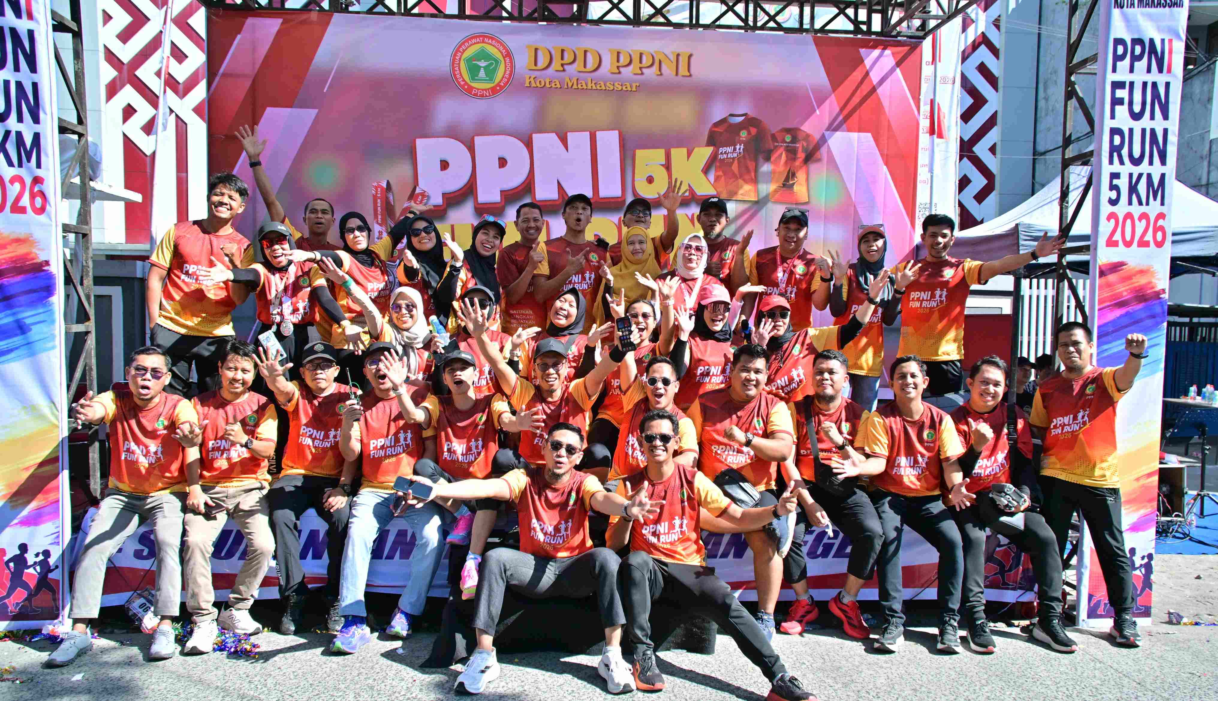 PPNI Fun Run dan PIP Run 10.5K: Wajah Baru Komunitas Lari Makassar