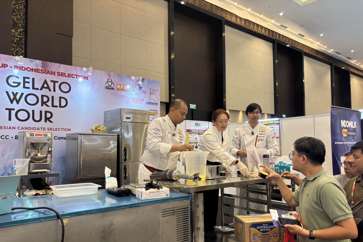Teknik Membuat Gelato dan Sorbet Juara ala Peserta Bali