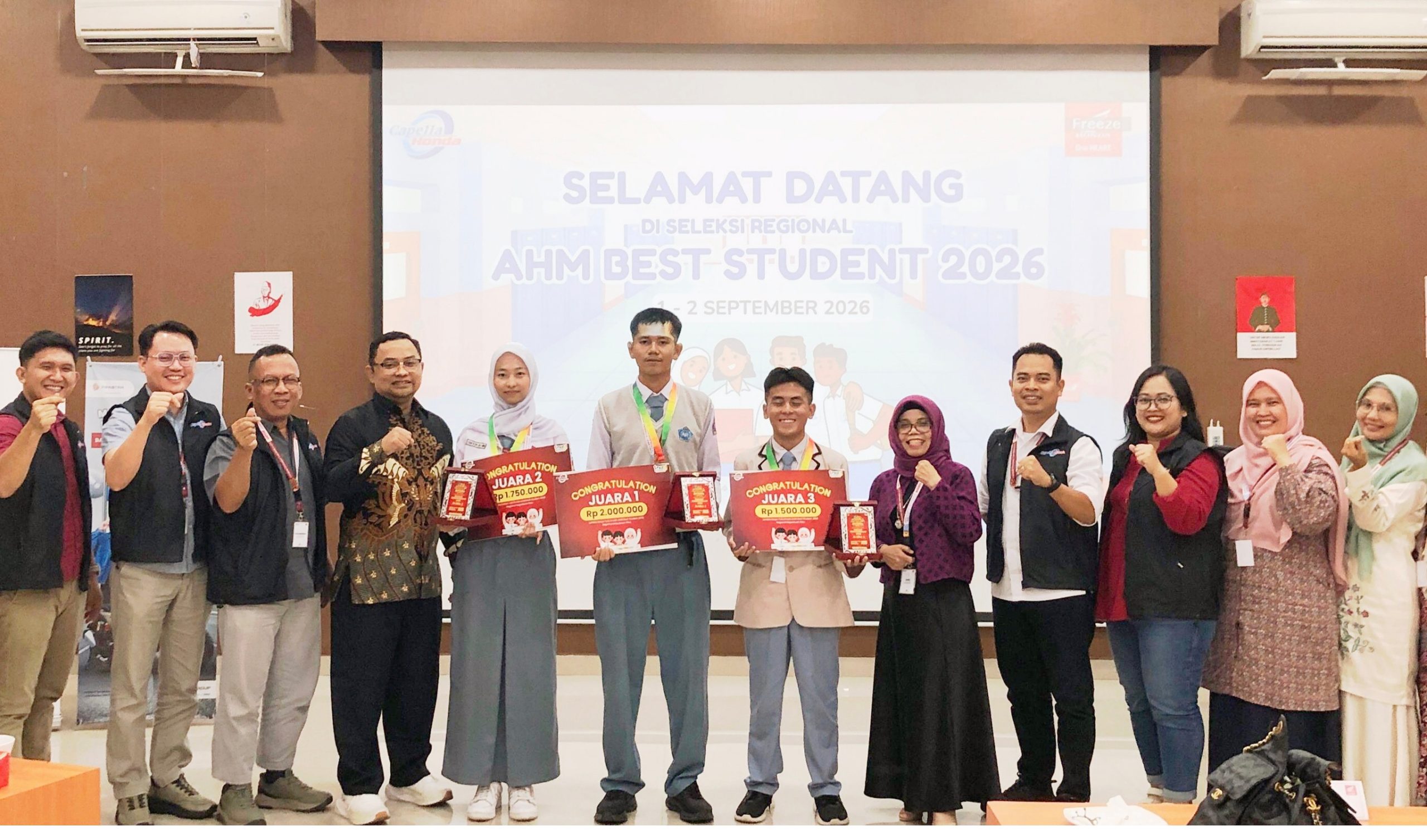 AHM Best Student: Saat Ide Pelajar Menjadi Solusi Nyata