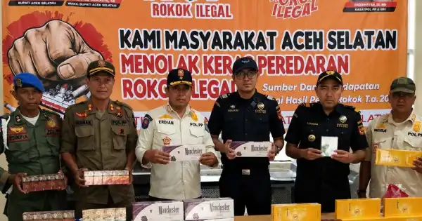 Operasi Masif Bea Cukai Gempur Peredaran Rokok Ilegal