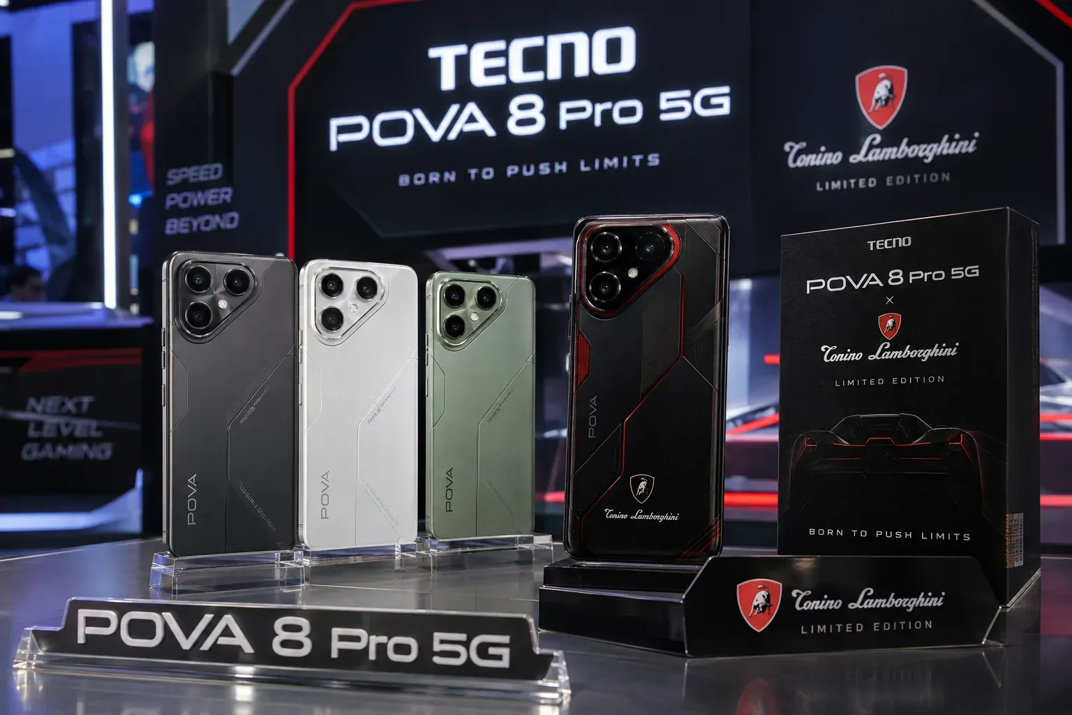 Tecno Pova 8 Pro 5G: Dual Chipset dan Edisi Lamborghini