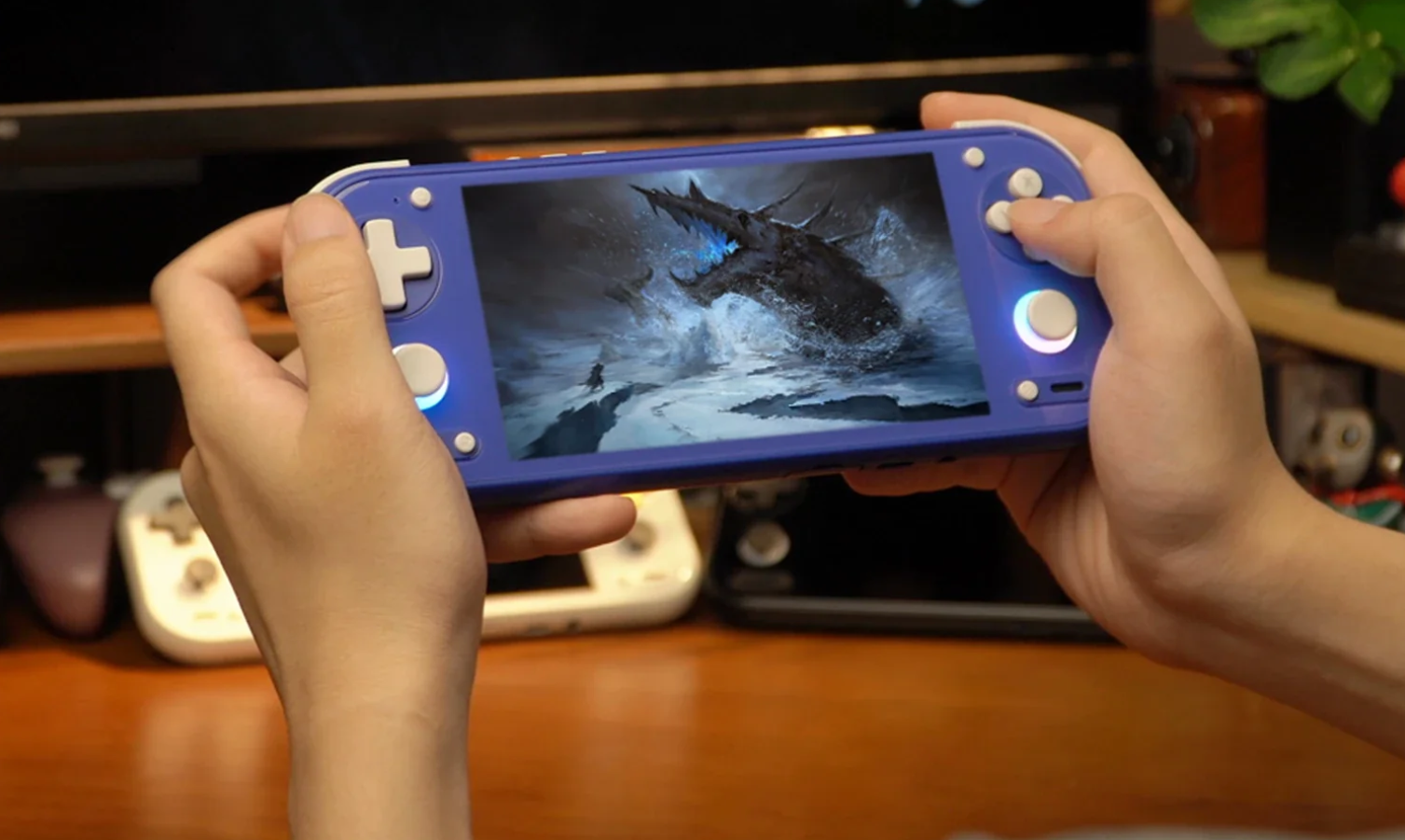Review Anbernic RG 55G1: Handheld Gaming Snapdragon Mirip Switch Lite
