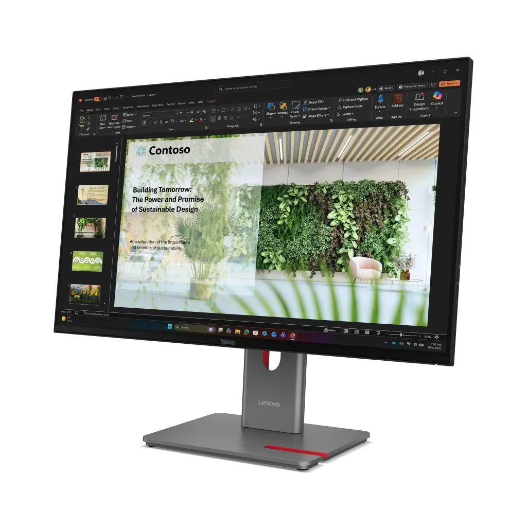 Monitor OLED InkJet Printing Lenovo ThinkVision untuk Kantor Modern
