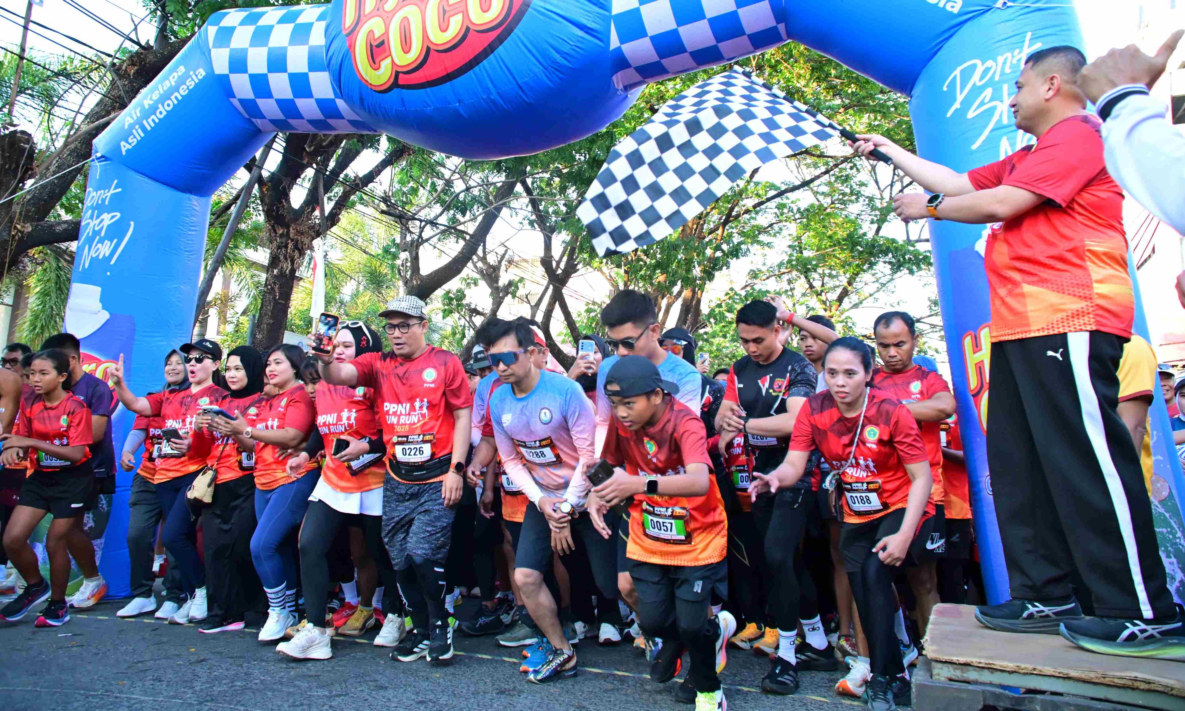PPNI Fun Run dan PIP Run 10.5K: Wajah Baru Komunitas Lari Makassar
