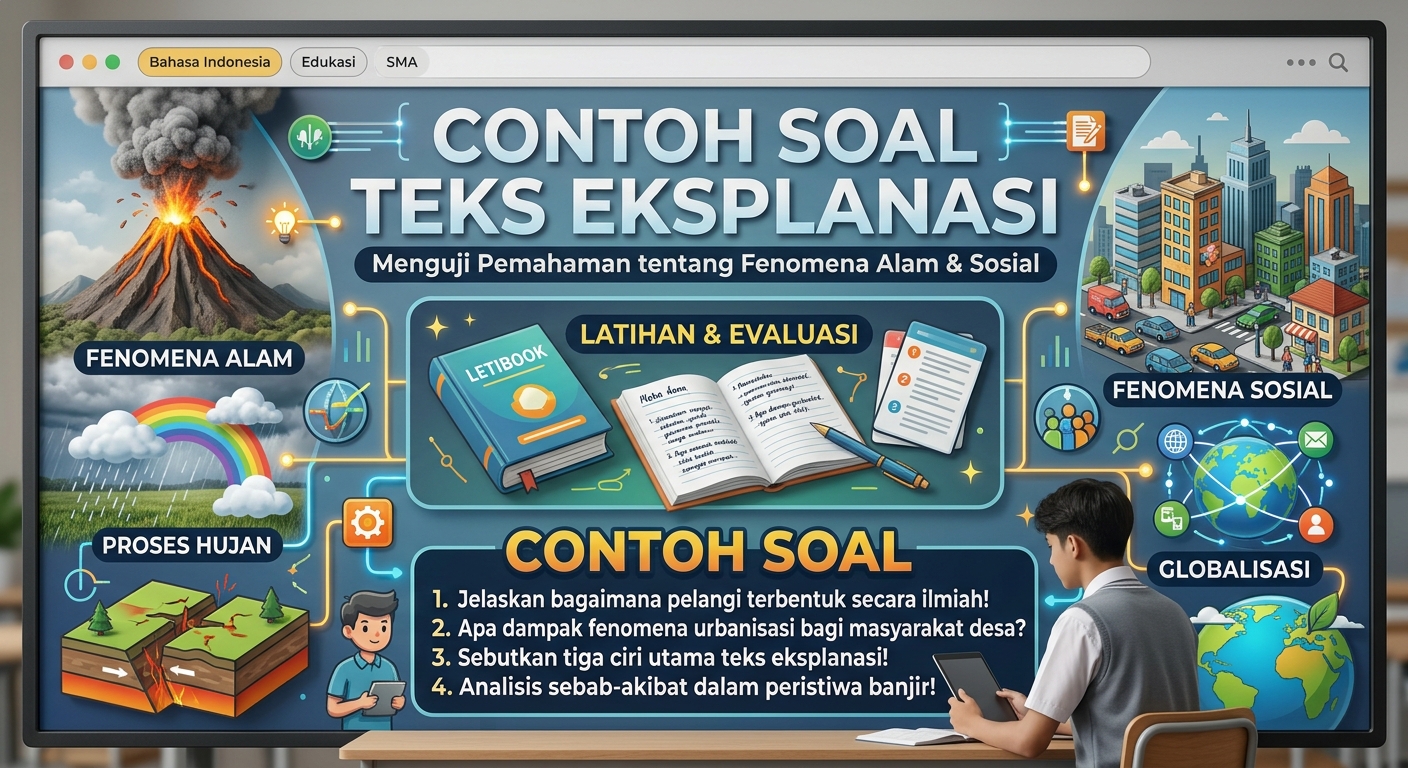 Kumpulan Soal Latihan Bahasa Indonesia dan Inggris dengan Pembahasan Lengkap