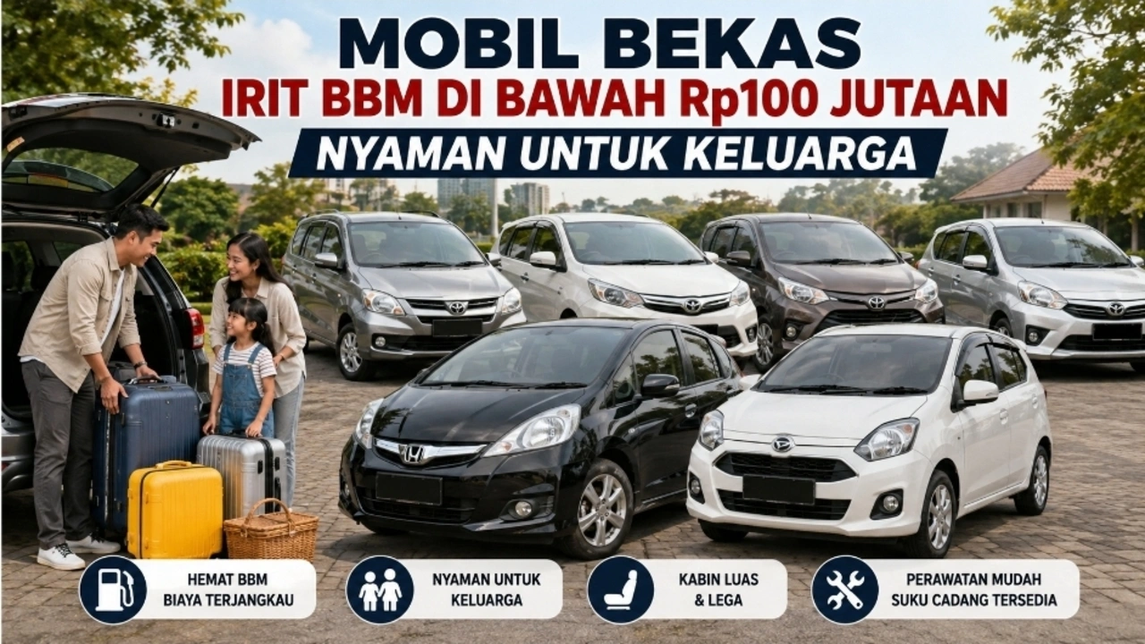 7 Mobil Bekas Terbaik di Bawah Rp100 Juta untuk Pemula