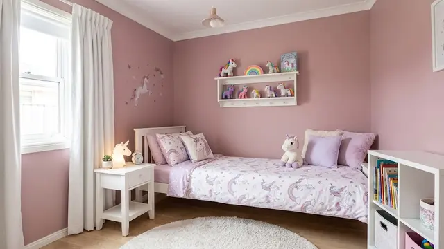 7 Desain Kamar Tidur Unicorn yang Magis dan Tahan Lama untuk Anak