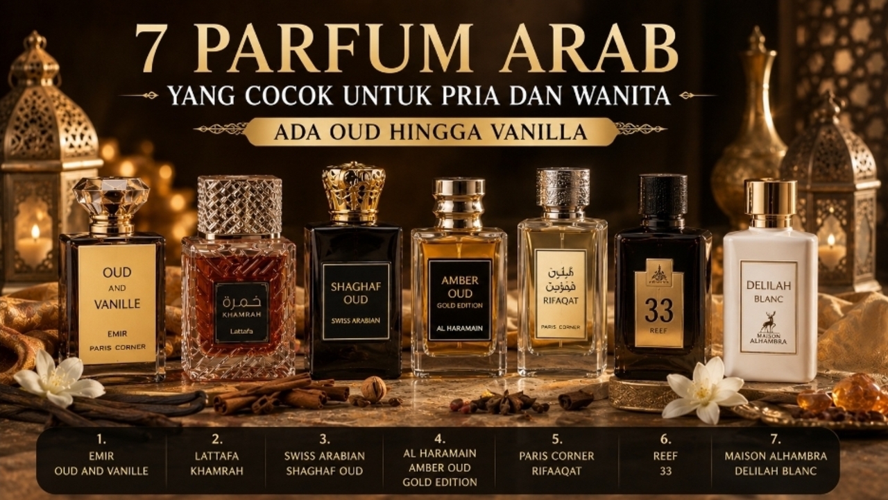 Panduan Memilih Parfum Arab Berkualitas: Oud, Musk, dan Vanilla