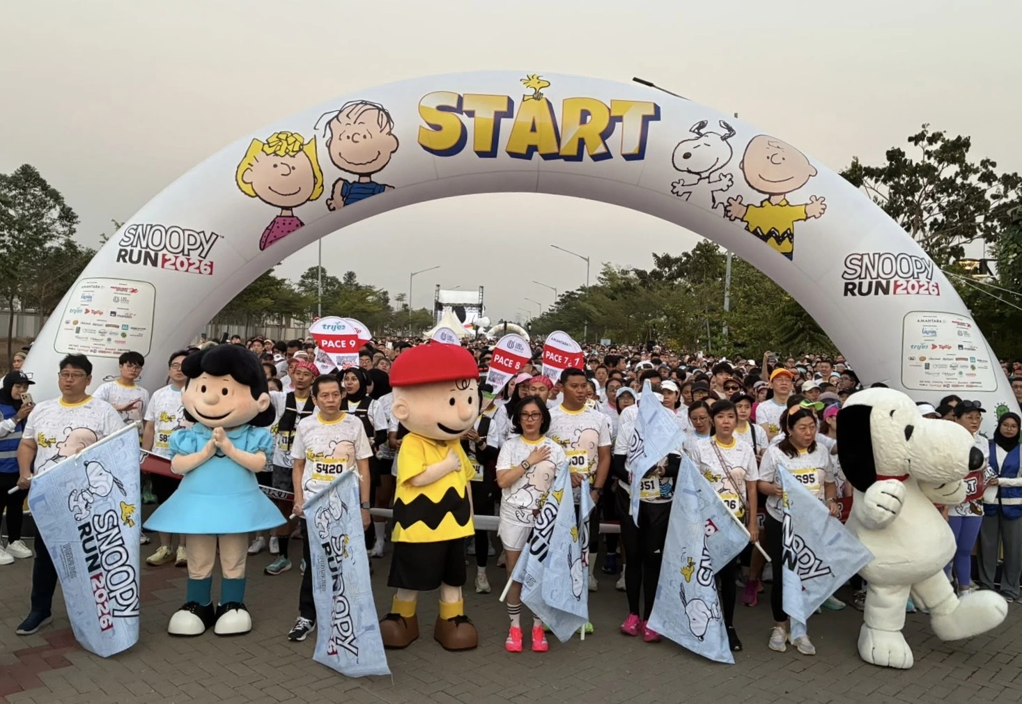 Snoopy Run PIK Mengubah Fun Run Jadi Festival Keluarga