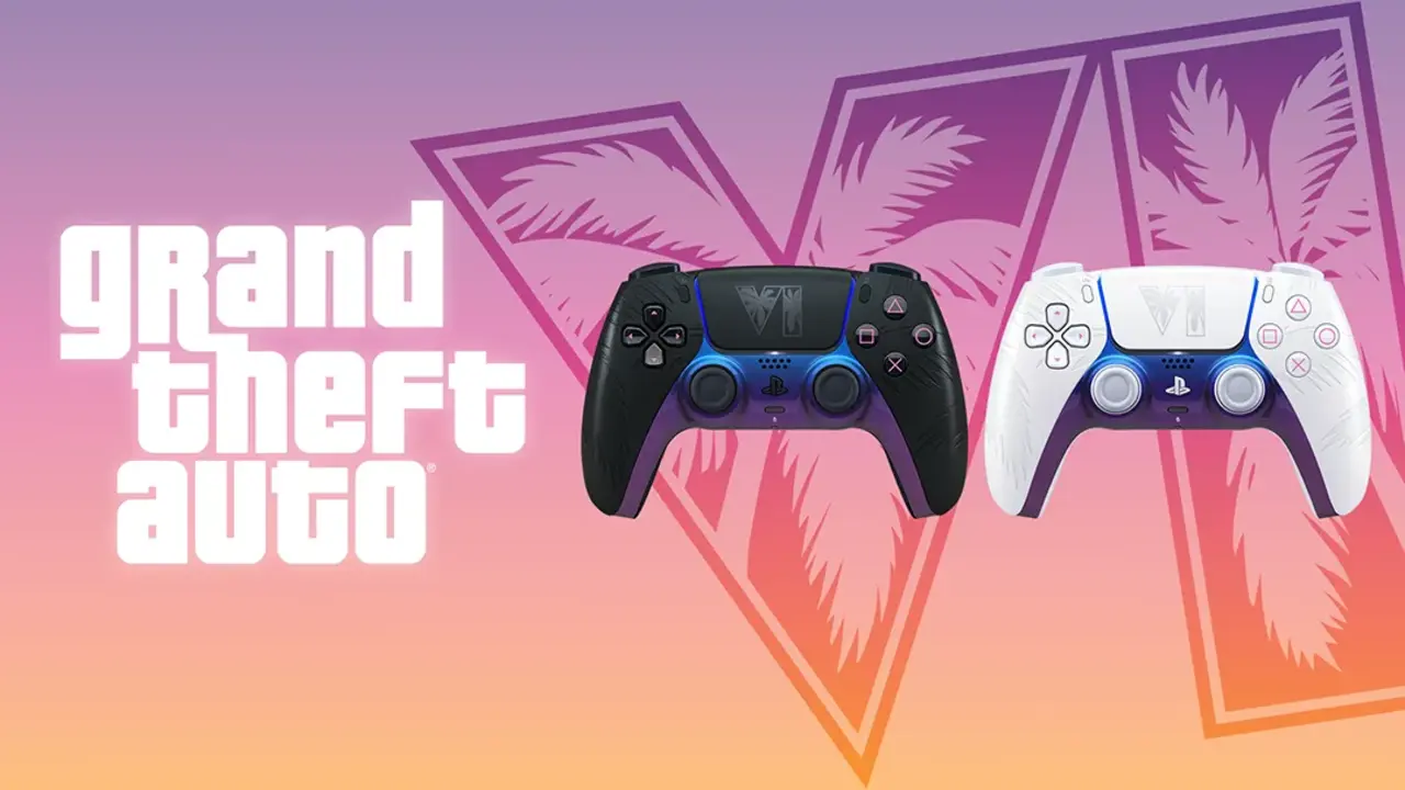 DualSense Edisi GTA 6: Kontroler Vice City Hitam dan Putih