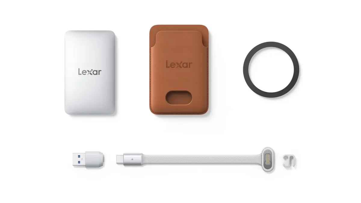 SSD Portabel Tertipis Lexar Muse 3,8mm dan Taruhan Koneksi Magnetik