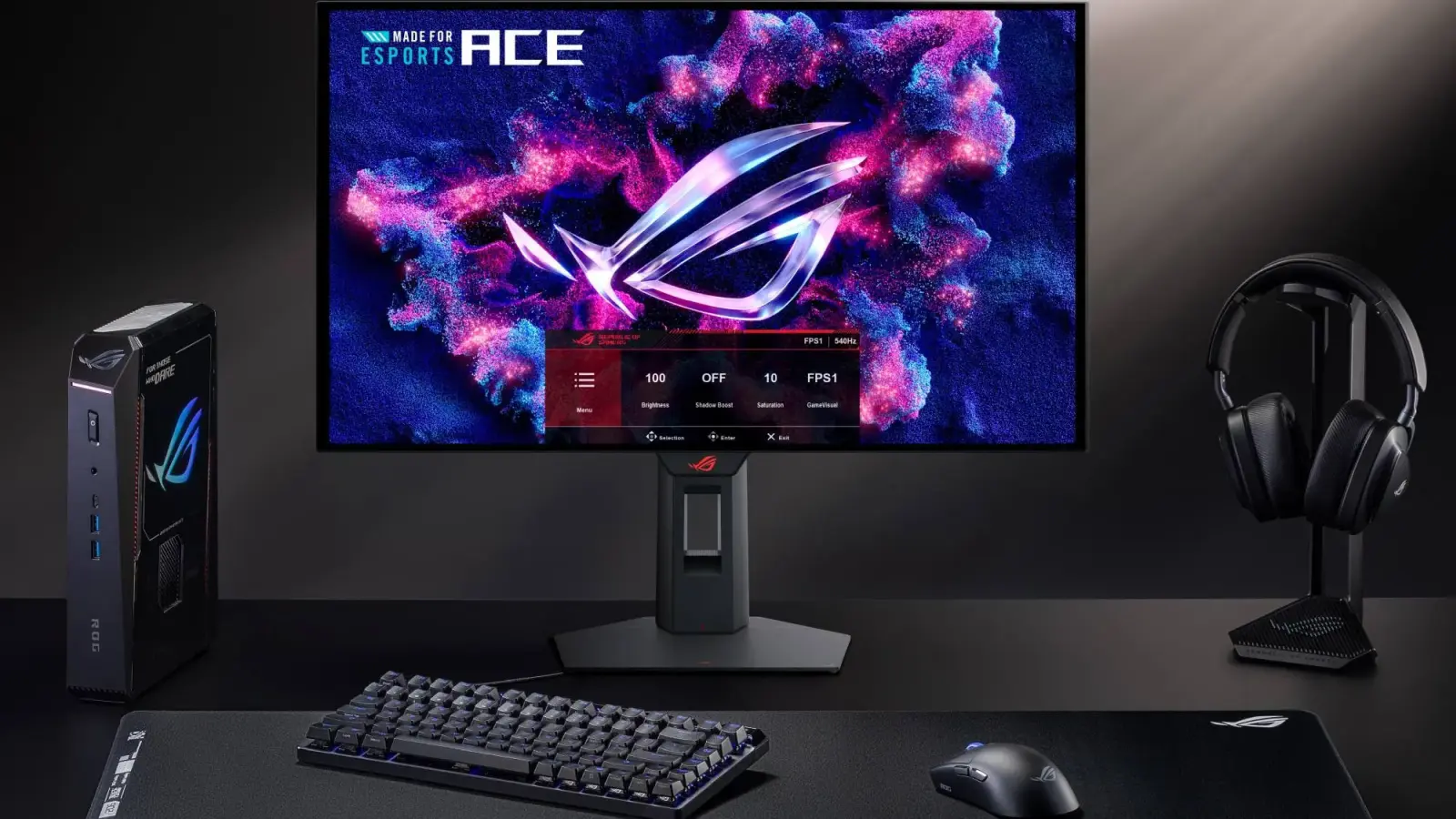 ROG Ace Collection: Monitor OLED 720Hz, Mouse 65.000 DPI, dan Ekosistem Esports