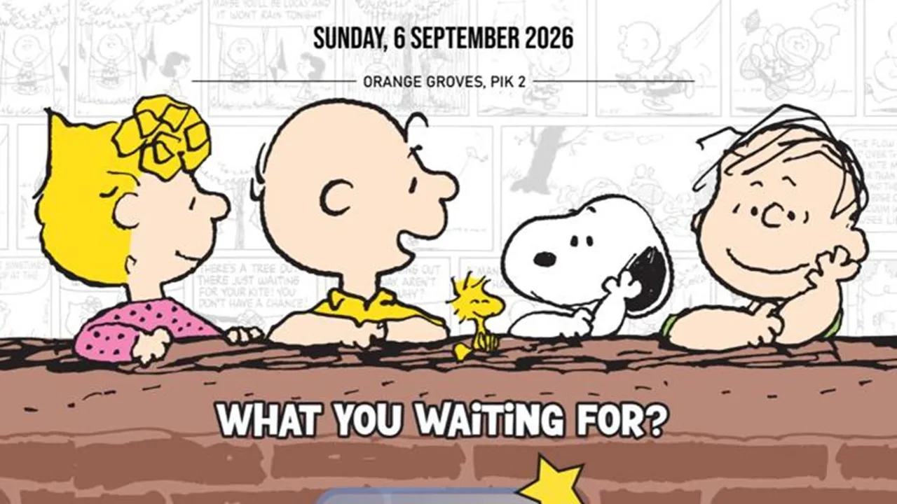 Snoopy Run Hadirkan Pengalaman Lari Bertema PEANUTS di PIK