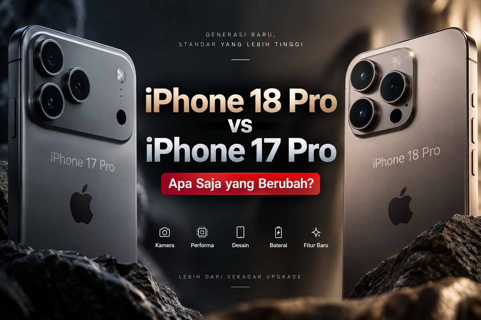 iPhone 18 Pro vs 17 Pro: Upgrade ke A20 dan Kamera Variable Aperture Sepadan?