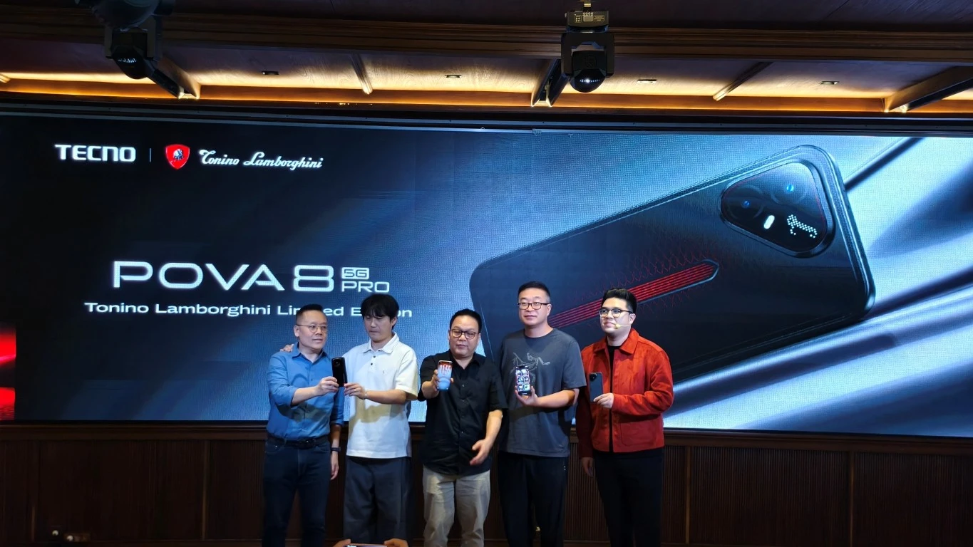 Tecno Pova 8 Pro 5G Resmi Hadir dengan Dual Chipset dan Edisi Lamborghini