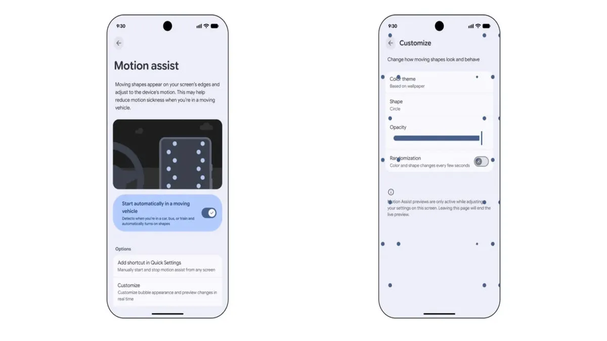 Fitur Motion Assist Android: Panduan Lengkap Mengaktifkan dan Mengurangi Mabuk Perjalanan