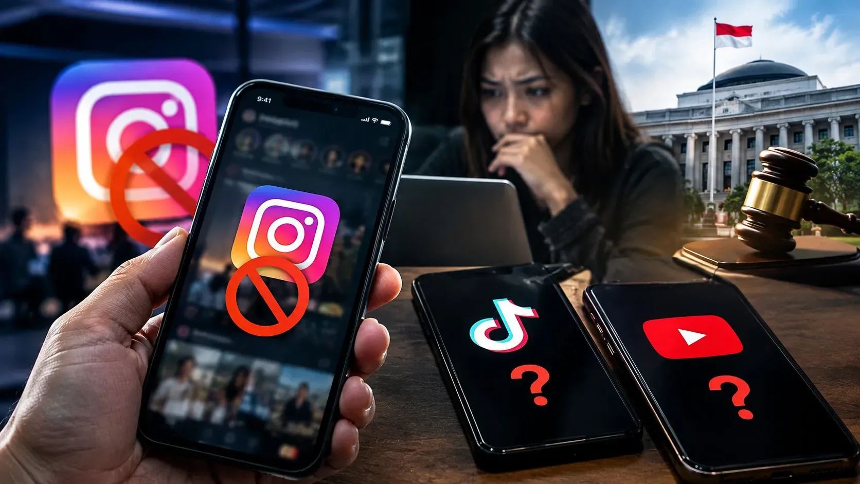 Instagram Ketat untuk Remaja, TikTok dan YouTube Menunggu Giliran