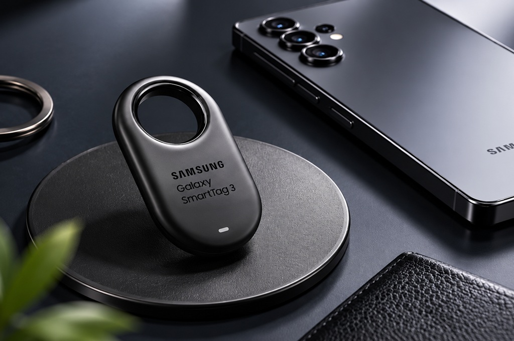 Samsung Galaxy SmartTag 3: Desain Squircle, Tombol Metalik, dan Arah Baru Pelacak Pintar