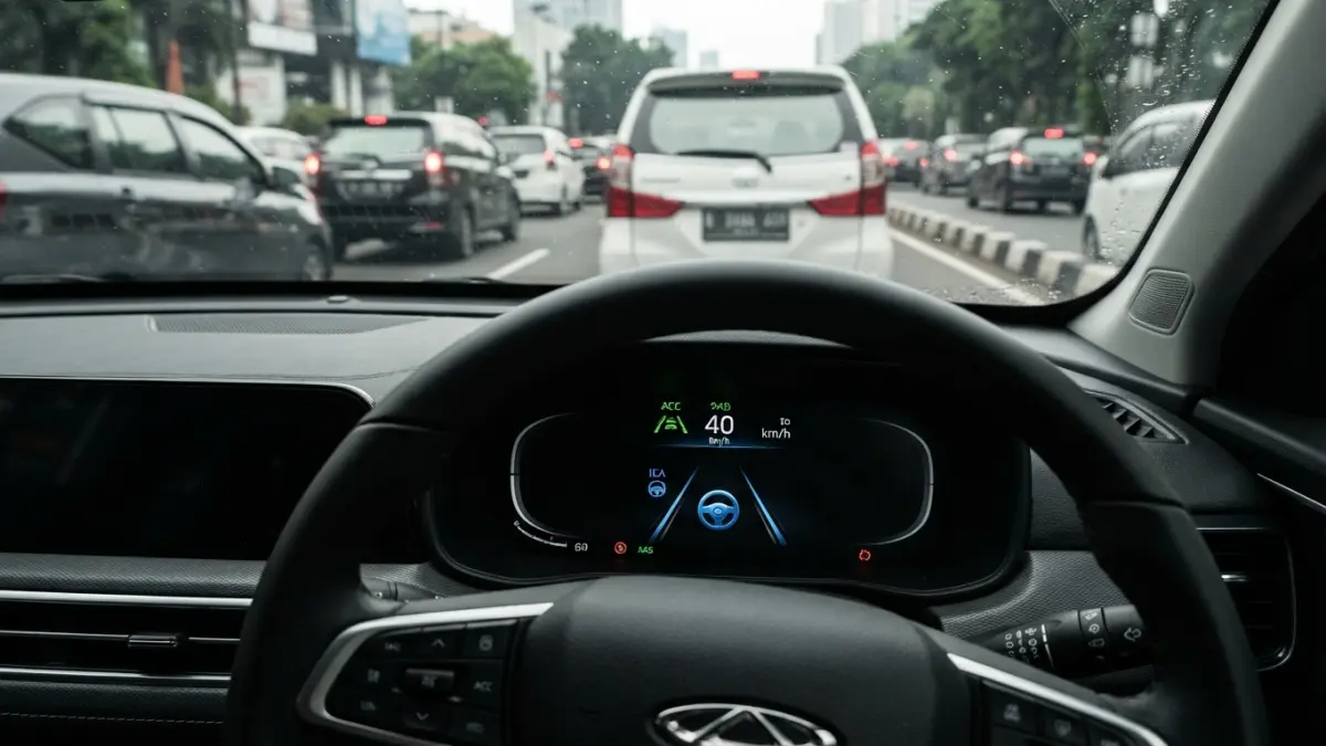 Panduan Lengkap Adaptive Cruise Control dan Traffic Jam Assist Omoda E5 di Jalan Raya