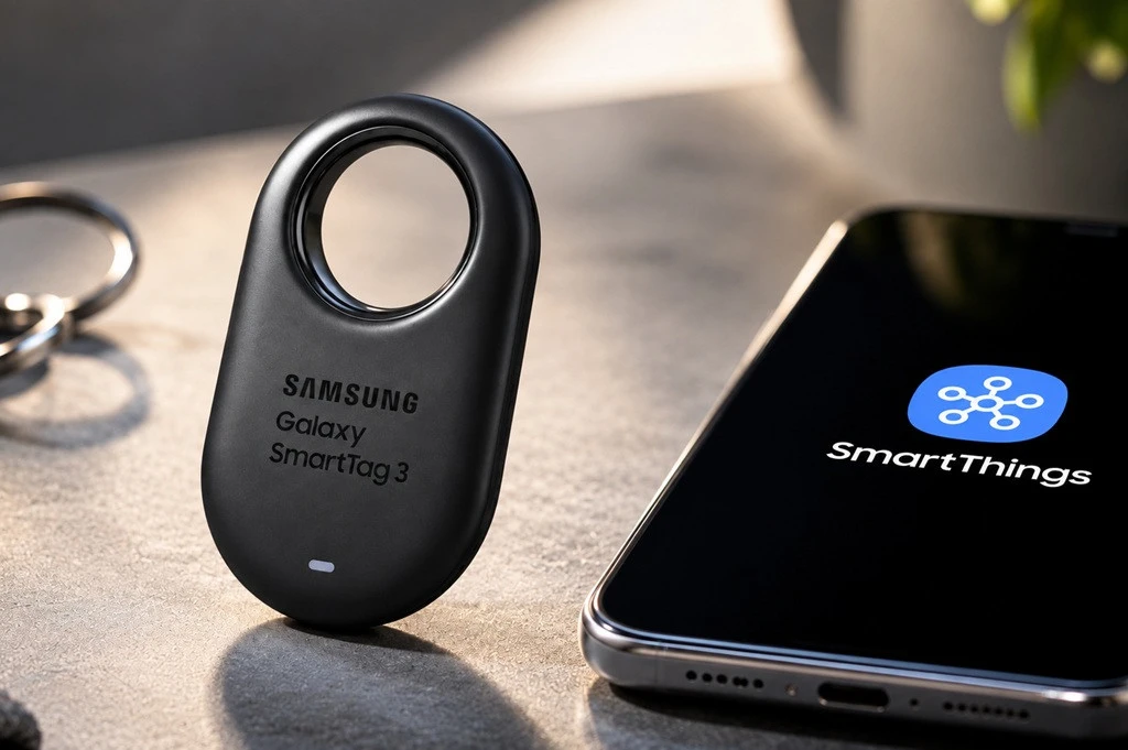 Samsung Galaxy SmartTag 3: Desain Squircle, Tombol Metalik, dan Arah Baru Pelacak Pintar
