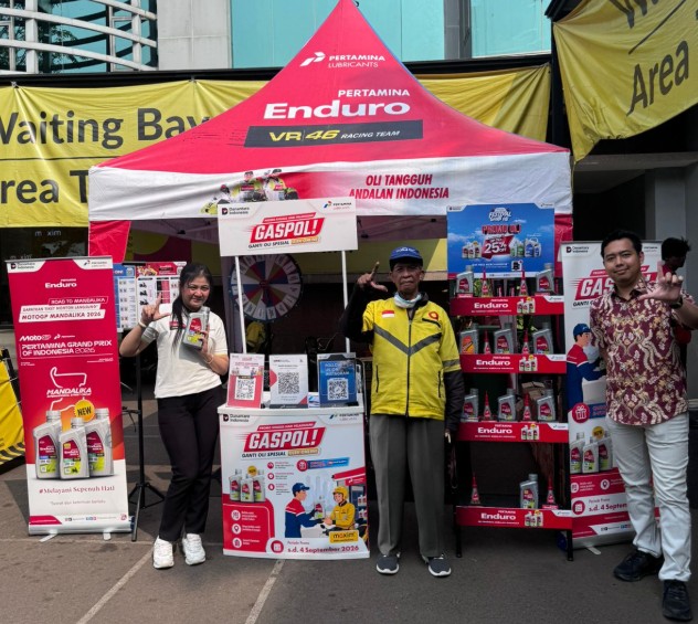 Program GASPOL Pertamina Lubricants: Diskon Oli hingga 25 Persen