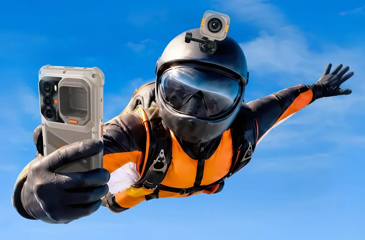 RugOne Xsnap 7 Pro: Ponsel Rugged dengan Action Cam Lepas Pasang