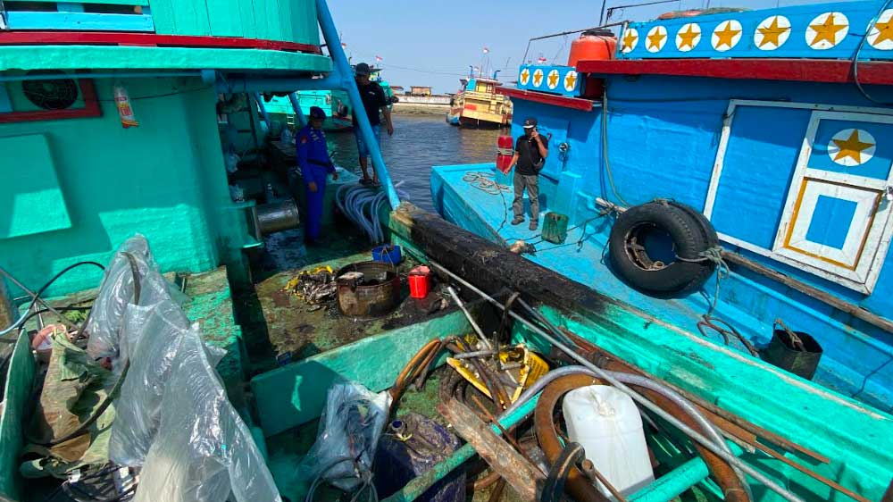 Rangkaian Kebakaran Kapal dan Alarm bagi Keselamatan Maritim