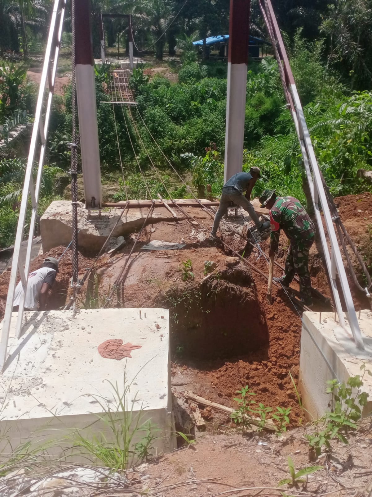 Tiga Jembatan Gantung di Sumatera Utara Masuk Tahap Akhir