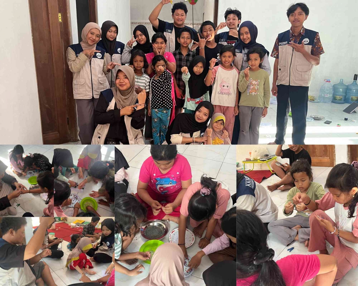 Meronce sebagai Aktivitas Sosial yang Menumbuhkan Kreativitas dan Jiwa Usaha Anak