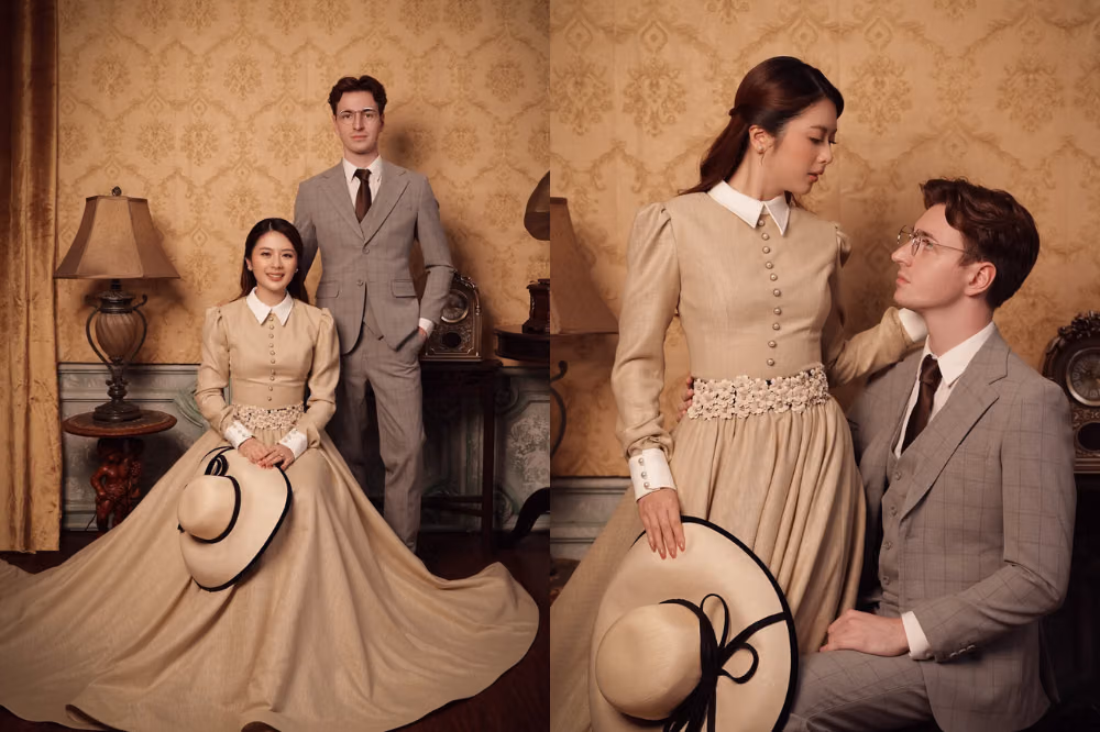 Konsep Prewedding Vintage: Gaya, Warna, dan Pose Sinematik