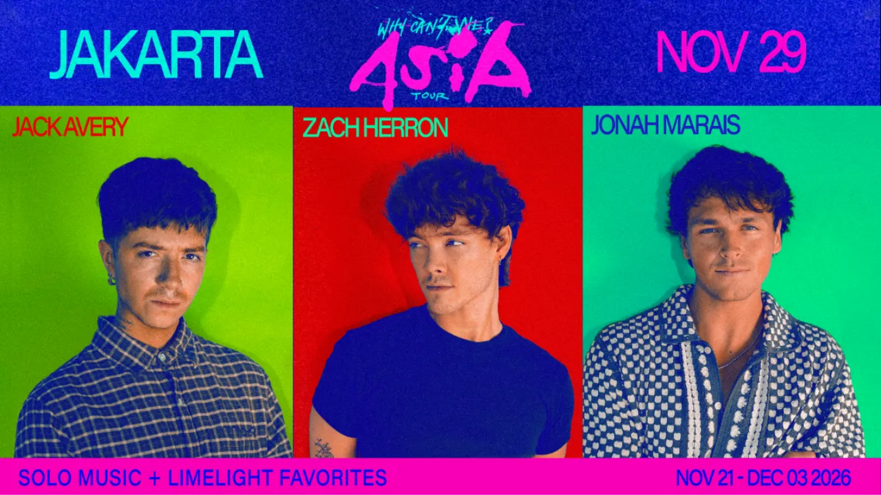 Tiga Eks Why Don't We Siap Gelar Konser Solo di Jakarta