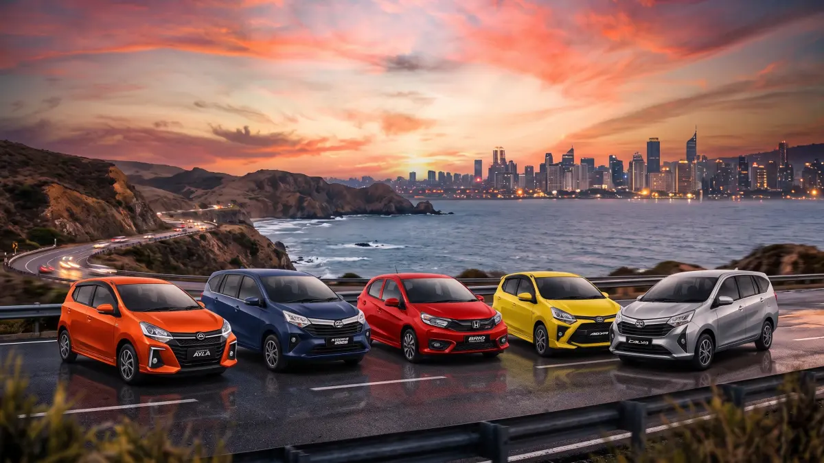 LCGC Termurah: Daihatsu Ayla Rp141 Juta Ungguli Honda dan Toyota